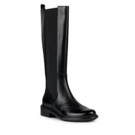Kozaki damskie - Oficerki Geox D Walk Pleasure D36TGH 04948 C9999 Black - miniaturka - grafika 1