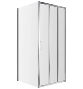 Kabina prysznicowa 80x80 Chelsea NDT80X + NDR80X Omnires - Kabiny prysznicowe - miniaturka - grafika 1
