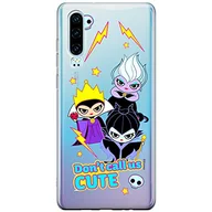 Etui i futerały do telefonów - ERT GROUP etui na telefon Huawei P30, case oryginalny i oficjalnie licencjonowany przez Disney, wzór Disney Villains 003, optymalnie dopasowane, plecki z TPU częściowo przeźroczyste - miniaturka - grafika 1
