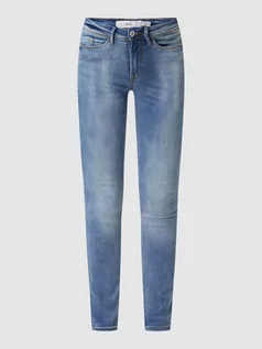 Spodnie damskie - Jeansy o kroju slim fit z dodatkiem streczu model ‘Erin’ - grafika 1