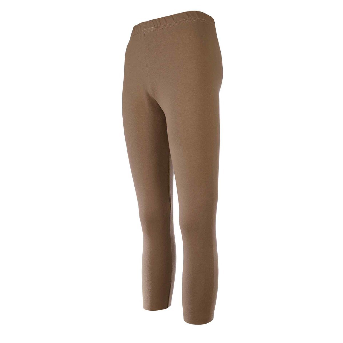 Dziewczęce legginsy ocieplane gładkie beżowe Tup Tup r.104