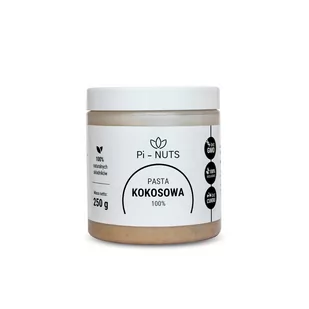 Pasta Kokosowa 100% 250g - Słodkie kremy i masła - miniaturka - grafika 1