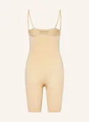 Body - Spanx Body Modelujące Seamless Power Sculpting Open-Bust beige - miniaturka - grafika 1