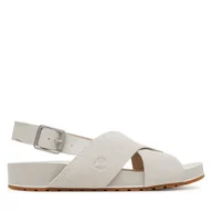 Sandały damskie - Sandały Timberland TB0A41PQF481 Écru - miniaturka - grafika 1