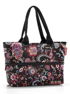 Torebki damskie - Reisenthel Shopper bag w kolorze czarnym ze wzorem - 50 x 26 x 16 cm - miniaturka - grafika 1