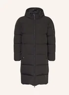 Płaszcze damskie - Tommy Hilfiger Płaszcz Puchowy schwarz - miniaturka - grafika 1