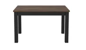 Stoły - Stół rozkładany OLIN 130(175)x85 orzech/czarny - miniaturka - grafika 1