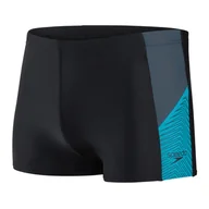 Kąpielówki męskie - Męskie Bokserki kąpielowe SPEEDO DIVE ASHT AM 8-11742F902 – Czarny - miniaturka - grafika 1
