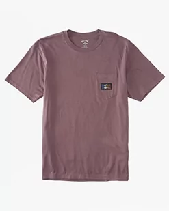 BILLABONG Koszulka męska Basic Purple S - Koszulki męskie - miniaturka - grafika 1