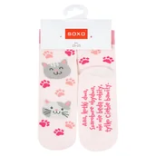 Skarpetki dla dzieci - Skarpetki Dziecięce Soxo Z Napisami Zabawne - 23–25 - miniaturka - grafika 1