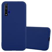 Etui i futerały do telefonów - Pokrowiec Do Honor 20 / 20S / Huawei NOVA 5T Etui w CANDY CIEMNY NIEBIESKI TPU Silikon Obudowa Case Cover Ochronny Plecki Cadorabo - miniaturka - grafika 1