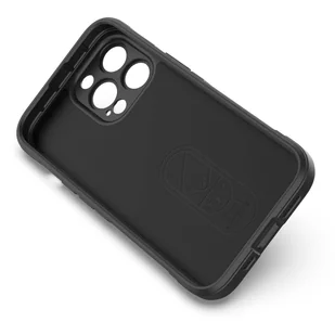 Magic Shield Case etui do iPhone 13 Pro Max elastyczny pancerny pokrowiec czarny - Etui i futerały do telefonów - miniaturka - grafika 2