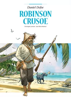 robinson crusoe. adaptacje literatury - Komiksy dla młodzieży - miniaturka - grafika 1