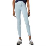 Spodnie damskie - Spodnie New Balance WP21556MGF - niebieskie - miniaturka - grafika 1