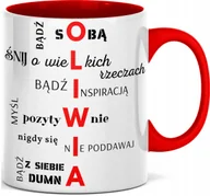 Kubki - FOTO Kubek imieniem napisem nadrukiem ZDJĘCIEM DLA OLIWI OLIWKI IMIĘ OLIWIA - miniaturka - grafika 1