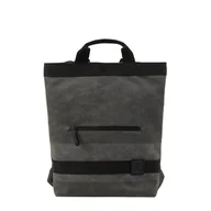 Plecaki - Plecak z imitacji skóry model Finchley - Strellson - miniaturka - grafika 1