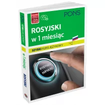 Pons Rosyjski w 1 miesiąc szybki kurs językowy - Victoria Wildemann - Książki do nauki języka rosyjskiego - miniaturka - grafika 1