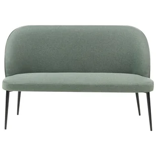 Ławka tapicerowana 2-osobowa jasnozielona OSBY - Sofy i kanapy - miniaturka - grafika 1