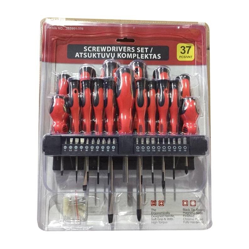 BOSCH SCREWDRIVERS SET, 37 PCS