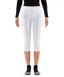 Falke damskie ciepłe rajstopy 3/4 tkanina sportowa Performance, biała (biała 2860), L, 1 sztuka 39117 - Legginsy - miniaturka - grafika 1