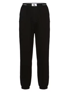 Piżamy męskie - Calvin Klein - Męskie spodnie od piżamy, czarny - grafika 1