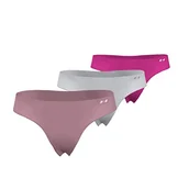 Majtki damskie - Under Armour Damskie stringi PS 3-pak, miękka bielizna sportowa, damska bielizna na siłownię z 4-kierunkowym stretchem - miniaturka - grafika 1