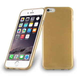Pokrowiec Do Apple iPhone 6 / 6S Etui w ZŁOTY Silikon Case Cover Obudowa Ochronny TPU Cadorabo - Etui i futerały do telefonów - miniaturka - grafika 1