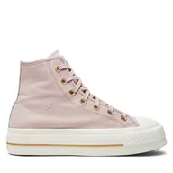 Trampki damskie - Trampki Converse Chuck Taylor All Star Lift Platform Tailored Lines A10431C Różowy - miniaturka - grafika 1