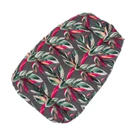 Poduszki ogrodowe - Poduszka na fotel wiszący trapez w kwiaty 144 x 90 cm - miniaturka - grafika 1