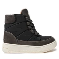 Buty dla dziewczynek - Trzewiki Garvalin 241352 A083 Czarny - miniaturka - grafika 1