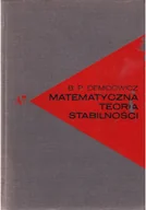 Matematyka - Matematyczna teoria stabilności - miniaturka - grafika 1