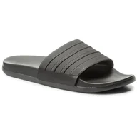 Klapki i japonki damskie - Adidas Klapki adilette CF+ Mono S82137 Cblack/Cblack - miniaturka - grafika 1