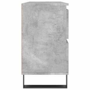 Szafka łazienkowa, szarość betonu, 80x33x60 cm Lumarko! - Toaletki - miniaturka - grafika 7