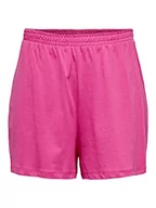 Spodenki damskie - ONLY Women's ONLMAY HIGH Waist Box JRS, szorty Shocking Pink, XL, Shocking Pink, XL - miniaturka - grafika 1