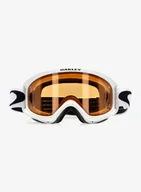 Gogle narciarskie - Gogle narciarskie Oakley O-Frame 2.0 Pro S - matte white/persimmon - miniaturka - grafika 1
