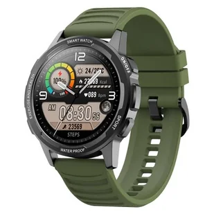 Bemi Tracker Szaro-zielony - Smartwatch - miniaturka - grafika 1
