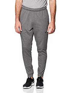 NIKE Męskie spodnie dresowe Dri-Fit, antracyt/czarny, XL - Spodenki męskie - miniaturka - grafika 1