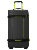 Torby podróżne - Torba podróżna American Tourister Urban Track Duffle M - black / lime - miniaturka - grafika 1