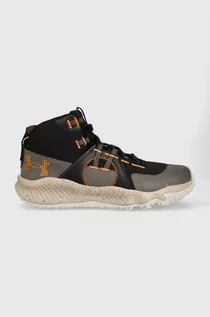 Buty trekkingowe męskie - Under Armour buty Charged Maven Trek męskie kolor czarny - grafika 1