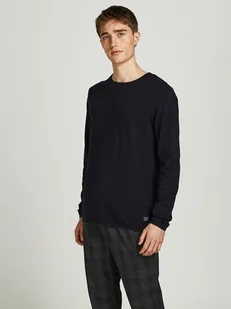 Jack & Jones Sweter "Hill" w kolorze czarnym - Swetry męskie - miniaturka - grafika 1