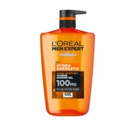 Żele pod prysznic dla mężczyzn - L'Oréal Paris Men Expert Hydra Energetic żel pod prysznic 1000 ml - miniaturka - grafika 1