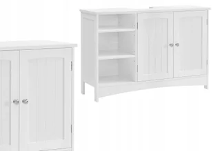 Szafka pod umywalkę łazienkowa pojemne półki 60 cm - Szafki łazienkowe - miniaturka - grafika 1