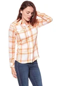 Koszule damskie - KOSZULA WRANGLER WESTERN APRICOT NECTAR W5240LU65 112129350 - Wrangler - miniaturka - grafika 1