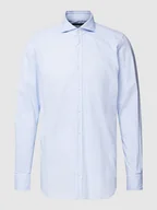 Koszule męskie - Koszula biznesowa z kołnierzykiem typu kent model ‘Lano’ - miniaturka - grafika 1