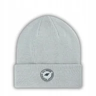 Czapki damskie - CZAPKA DZIECIĘCA 4F BEANIE ZIMOWA SZARA UNIWERSALNA JEDNOKOLOROWA CIEPŁA - miniaturka - grafika 1