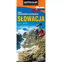 Plan Słowacja. Mapa samochodowo-krajoznawcza, 1:500 000, wydanie 8 praca zbiorowa - Atlasy i mapy - miniaturka - grafika 1
