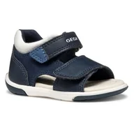 Buty dla chłopców - Geox B Sandały dziecięce Zapito dla dzieci, Granatowy/biały, 23 EU - miniaturka - grafika 1