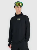 Bielizna sportowa męska - 4F Bielizna termiczna ocieplana (góra) męska - czarna XXL - miniaturka - grafika 1