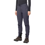 Spodnie sportowe damskie - Damskie spodnie softshellowe Jack Wolfskin ZIEGSPITZ PANTS W graphite - 34 - miniaturka - grafika 1