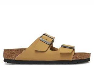 Klapki damskie Birkenstock 1029151 ARIZONA BFBC NARROW Brązowe - Klapki i japonki damskie - miniaturka - grafika 1